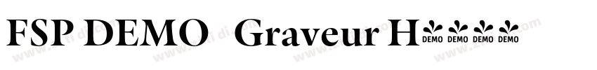 FSP DEMO   Graveur H字体转换